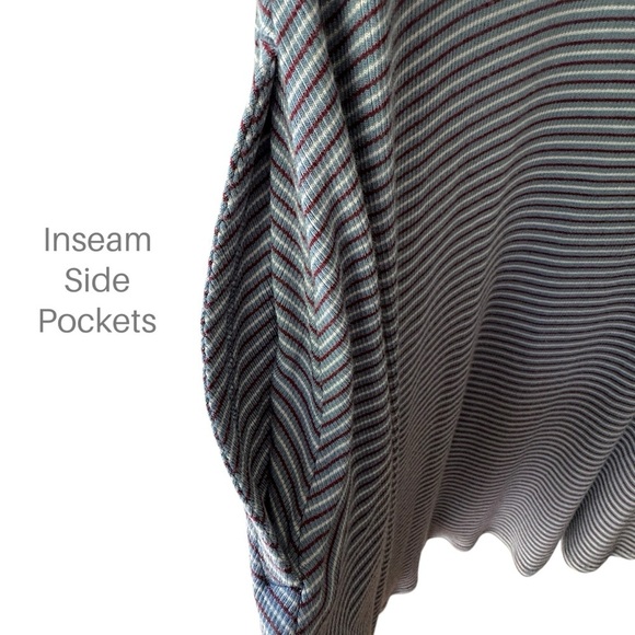 TOAD & CO | NWOT DAISY RIB STRIPED HENLEY DRESS POCKETS MICRO MODAL | MEDIUM - Picture 6 of 12